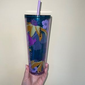 Starbucks Spring 2022 Floral 24oz Tumbler